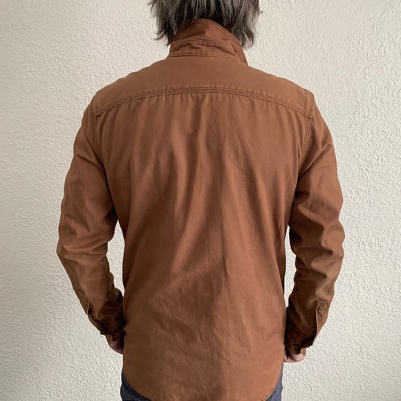 Tan Koto Bomber Jacket with Zip Front-Like New - Picture 4 of 8
